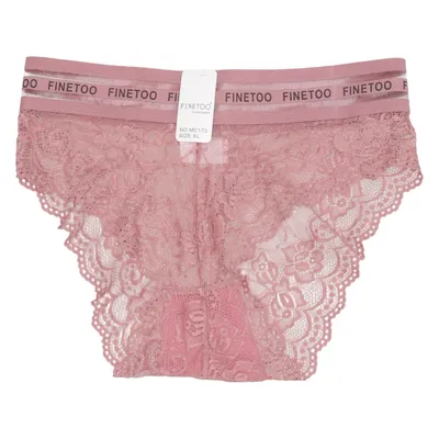 Panties (Pink) from Fine Too Elastane, Polyamide, Polyester