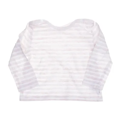 Lange mouwen shirt (Wit, Roze) van Noppies Baby Katoen