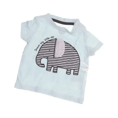 T-shirt (Bleu, Noir, Gris) de Baby Club Coton