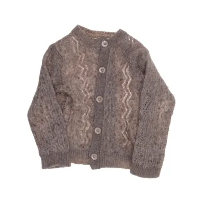 Cardigan (Beige) de Zara Soie, Laine