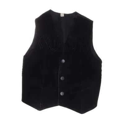 Leather vest (Black) Leather, Polyester