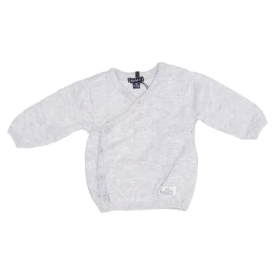 Cardigan cache-cœur (Gris) de Kiabi