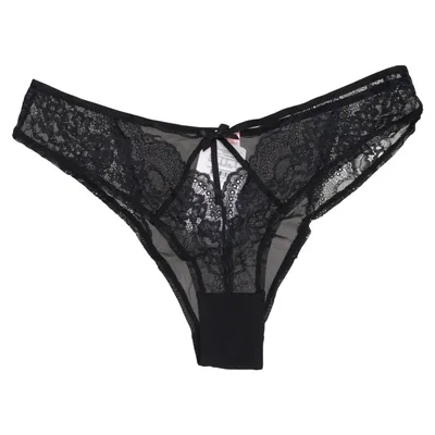 Panties (Black) from Hunkemöller Cotton, Elastane, Polyamide