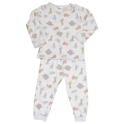 Pyjama (Blanc, Multicolore) de H&M Coton