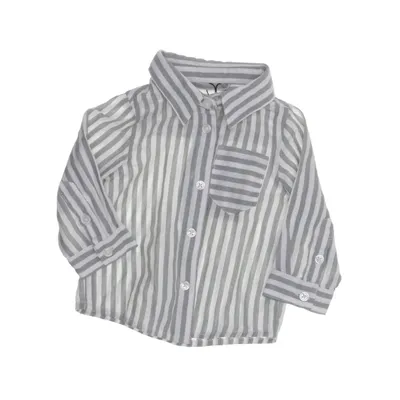 Skjorta (Vit, Grön) från Rikiki Bomull