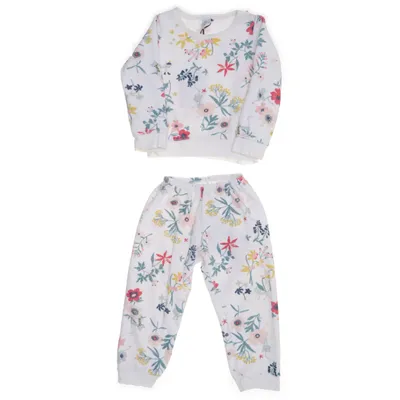 Mjukisset (Vit, Turkos, Rosa) från Petit Bateau Polyester, Bomull