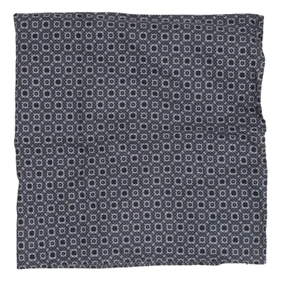 Mouchoir (Noir, Blanc) de Jacob Cohen Coton, Soie