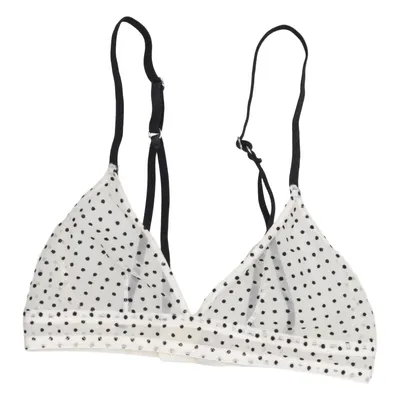 Bralette (White, Black) from Understatement Elastane, Polyamide, Viscose