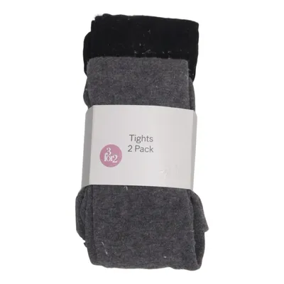 Tights (Black, Gray) from H&M Acrylic, Elastane, Polyamide