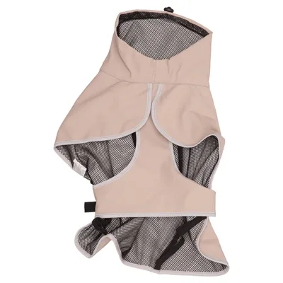 Dog coat (Beige) from Pet Club Polyester, Polyurethane