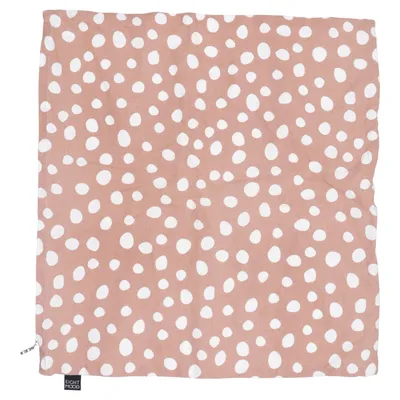 Housse de coussin (Marron, Blanc) de Eight Mood Coton