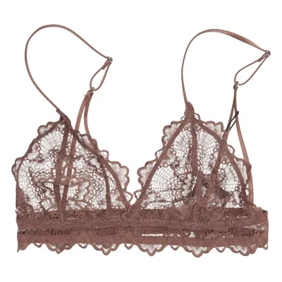 Bralette (Brown) from Understatement Elastane, Polyamide