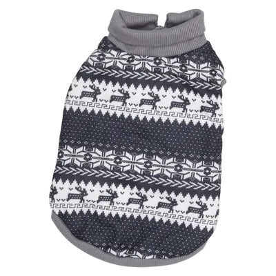 Dog coat (Black, White, Gray) from Zooplus Polyester