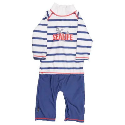 UV-tøj (Blå, Hvid, Rød) fra Swimpy Elastan, Polyester