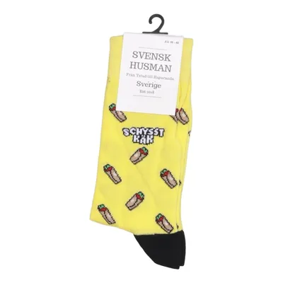 Socks (Schysst Käk) from Svensk Husman Cotton, Elastane, Polyamide