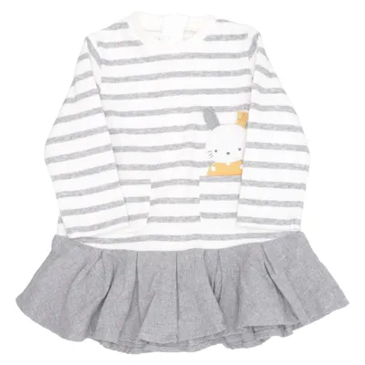 Dress (White, Gray) from Mayoral Newborn