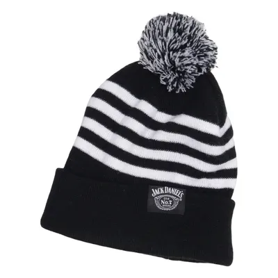 Bonnet à pompon (Noir, Blanc) de Jack Daniels