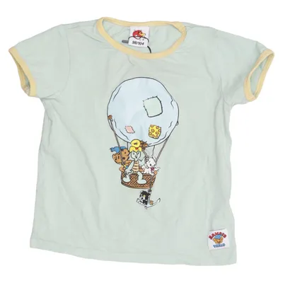 T-shirt (Green) from Bamses Värld Cotton, Elastane