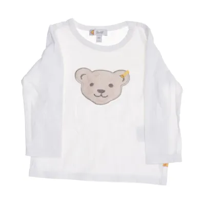 Lange mouwen shirt (Wit) van Steiff