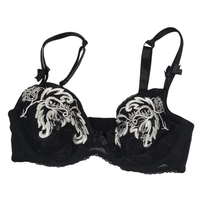Soutien-gorge (Noir) de Miriale Coton, Élasthane, Polyamide, Polyester