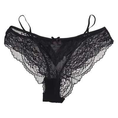 Panties (Black) from Hunkemöller Cotton, Elastane, Polyamide