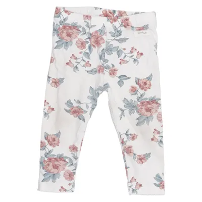 Leggings (Vit, Flerfärgad) från Newbie by KappAhl Bomull, Elastan