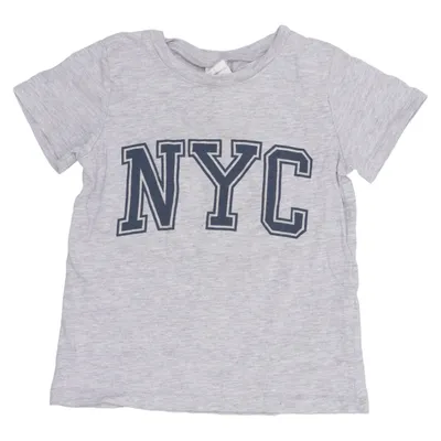 T-shirt (Grå, Flerfarvet) fra H&M Baby Bomuld