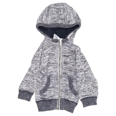 Capuchon sweater (Grijs, Blauw) van Topomini Katoen