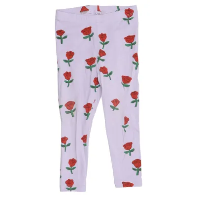 Leggings (Purple, Red, Green) from Mini Rodini Elastane, Organic cotton