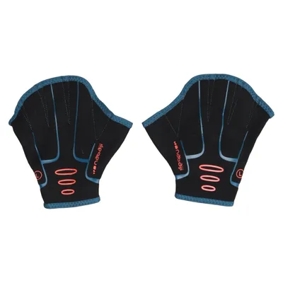 Gants de natation (Noir, Bleu, Rouge) de Nabaiji Élasthane, Polyamide