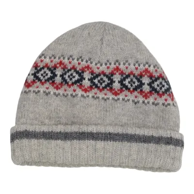 Beanie (Grijs, Meerkleurig) van H&M Polyamide, Polyester, Wol