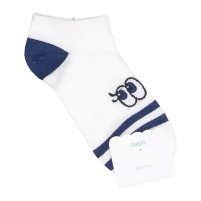 Socks (White, Blue) from Befree