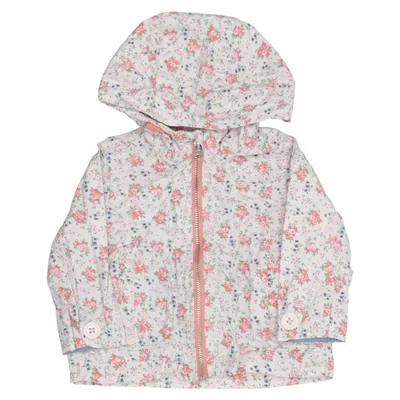 Jacka (Vit, Flerfärgad) från Zara BabyGirl Bomull