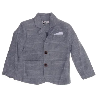 Kavaj (Grå) från Best Kid's Bomull, Linne