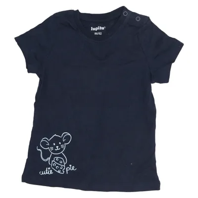 T-shirt (Blue) from Lupilu Organic cotton