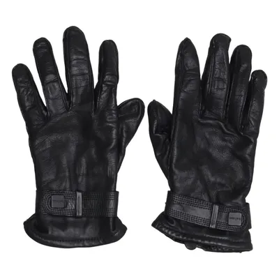 Leather gloves (Black) from Belsac