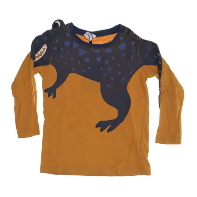 Lange mouwen shirt (Blauw, Geel) van Lindex Kids Katoen