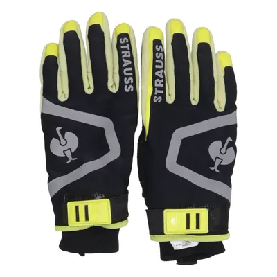 Trainingshandschoenen (Zwart, Geel) van Engelbert Strauss Elastaan, Polyamide, Polyester, Polyurethaan
