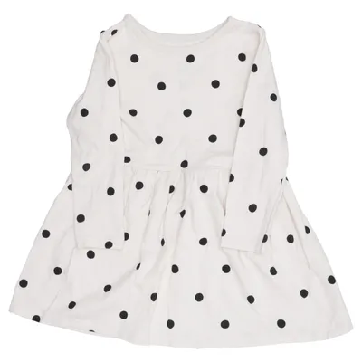 Klänning (Beige, Svart) från H&M Bomull, Elastan