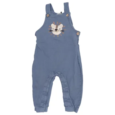 Tuinbroek (Blauw) van Tiny One Organisch katoen