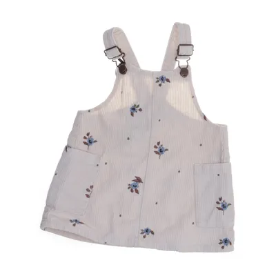 Tuinjurk (Beige, Blauw) van Zara Katoen, Polyester