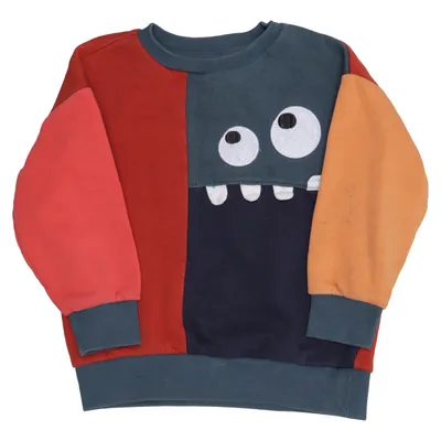 Sweatshirt (Blå, Rød, Flerfarvet) fra Next Bomuld, Polyester