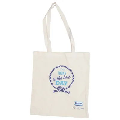 Canvas tas (Beige, Blauw, Meerkleurig) van Regina