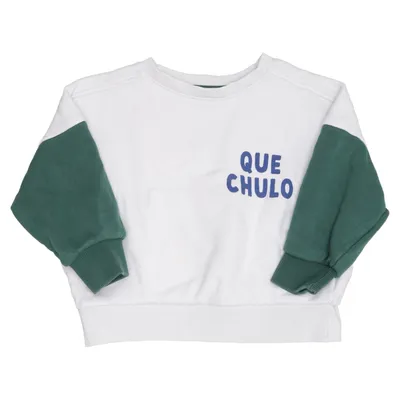 Sweatshirt (Blanc, Vert, Bleu) de Kiabi