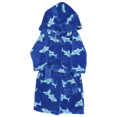 Badjas (Blauw, Wit) van Playshoes Polyester