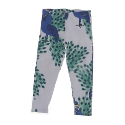 Leggings (Blå, Grön, Vit) från Mini Rodini Elastan, Ekologisk bomull