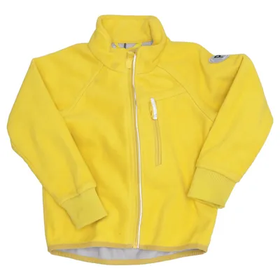 Fleece jacket (Yellow) from Polarn O. Pyret Recycled polyester