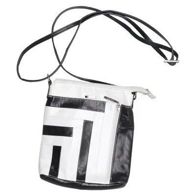 Shoulder-bag (Black, White) from Claudio Ferrici