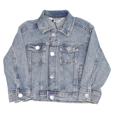 Denim jacket (Blue) from H&M Cotton, Elastane