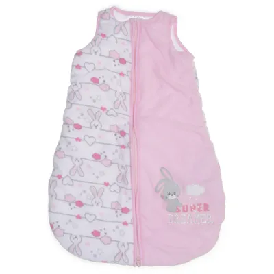 Babyslaapzak (Roze, Wit) van Ergee Katoen, Polyester